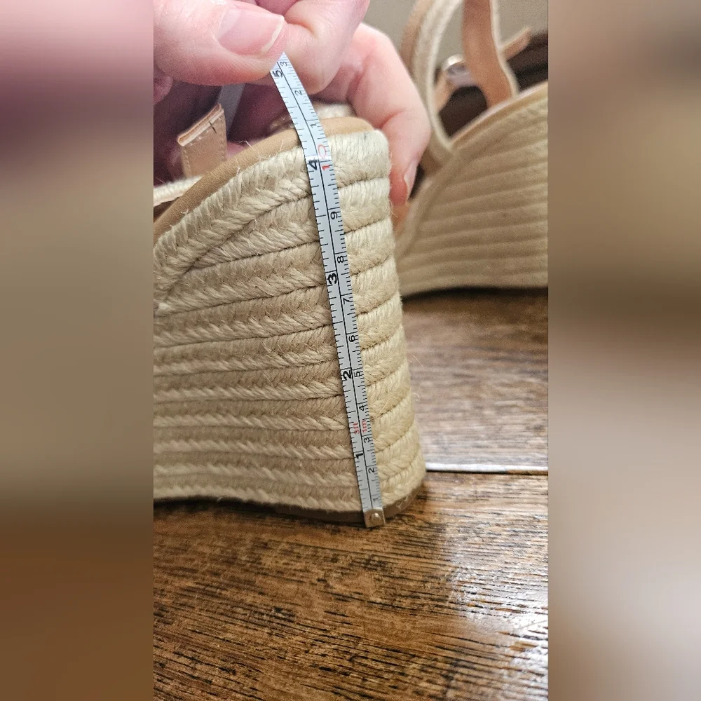 Women’s Ankle-Strap Cream Espadrille Sandals